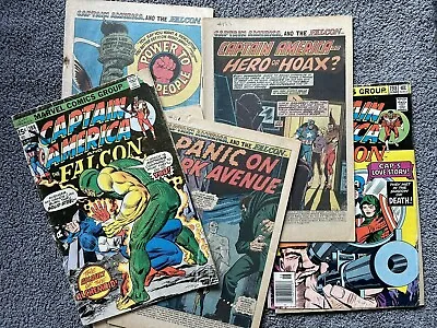 Buy Captain America #143, 151, 153, 157, 188, 198 (Marvel, 1968 Series) Lot Of 6! • 7.89£