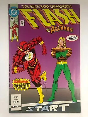 Buy Flash Vs Aquaman #66 - Mark Waid - 1992 - Possible CGC Comic • 3.17£