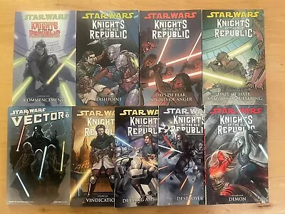 Buy Star Wars: Knights Of The Old Republic TPB Lot Vol 1-9 (2006) Dark Horse • 175.26£
