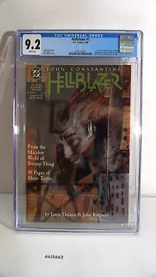 Buy Hellblazer #1 CGC 9.2  First Constantine Series • 159.33£