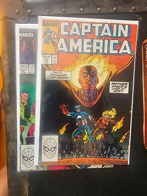 Buy Captain America #356 And #357 Marvel Comic Lot! • 14.19£