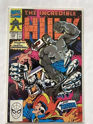 Buy Incredible Hulk 370  Marvel Comics 1990  VF / NM  8.5 - 9.0  Cameo 1st Dark Hulk • 11.86£