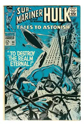 Buy Tales To Astonish #98 7.5 // 1st Cameo Appearance Of Lord Seth Marvel 1967 • 64.05£