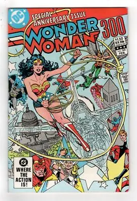 Buy Wonder Woman 300 (nm-) 1st Lyta Trever( Fury) Wrap Around Cover  (ships Free)* • 28.69£