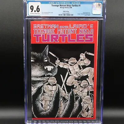 Buy Teenage Mutant Ninja Turtles #1 🔑 [RARE] 5th Printing - Wraparound Cover • 217.74£
