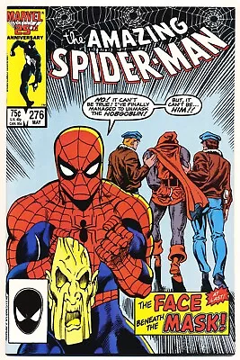 Buy AMAZING SPIDER-MAN #276 VF, Hobgoblin Direct Marvel Comics 1986 Stock Image • 7.91£