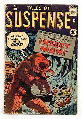 Buy Tales Of Suspense #24 FR 1.0 1961 • 50.60£