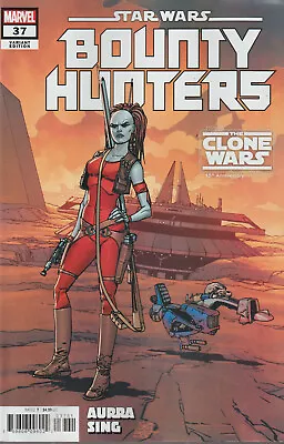 Buy Marvel Comics Star Wars Bounty Hunters #37 Oct 2023 Clone Wars 15th 1st Print Nm • 6.75£