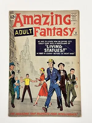 Buy Amazing Adult Fantasy #12 1962 VG-  1st Gargoyla Ditko Art Cent Copy • 252£