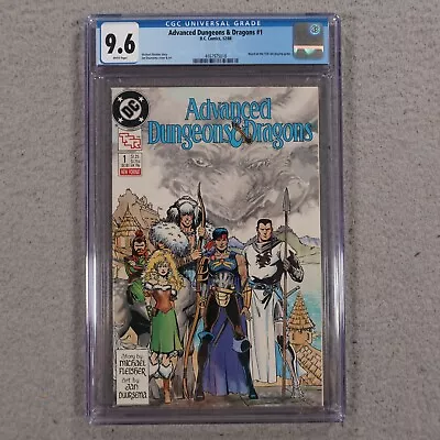 Buy Advanced Dungeons & Dragons #1 1988 Netflix 10+ 1st Apps DC Comics CGC 9.6 NM+ • 158.98£