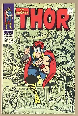 Buy Thor 154 (Q) Kirby! 1st MANGOG + LEGION OF THE LOST + MUGGERS INC! 1968 X823 • 35.67£
