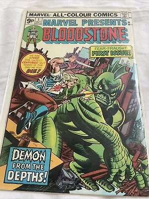 Buy Marvel Presents Vol. 1 #1 (1975) - First Bloodstone Comic • 8£