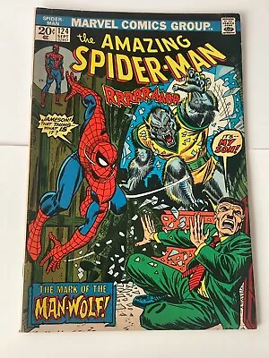 Buy Amazing Spider-man #124 1st App Man-wolf Marvel Comics 1973 VG/FN See Descrip • 51.47£