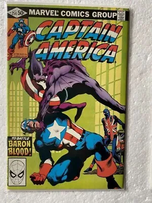 Buy Captain America #254 Marvel Comic Near Mint  Byrne Art Scarce February 1981 • 39.99£