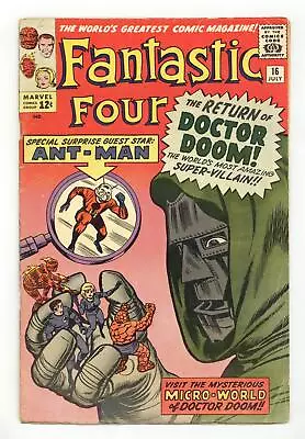 Buy Fantastic Four #16 VG- 3.5 1963 • 256.95£