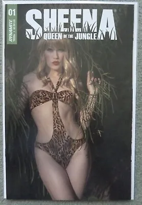 Buy Sheena Queen Of The Jungle #1  E  Cosplay Variant..dynamite 2022 1st Print..vfn+ • 4.99£