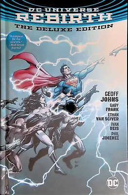 Buy DC Universe: Rebirth Deluxe Edition - Hardcover By Johns, Geoff • 7.12£