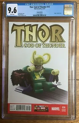 Buy Thor: God Of Thunder #14 Lego Castellani 1:25 Variant CGC 9.6 1260743001 • 125£