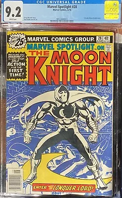 Buy Marvel Spotlight #28 - Moon Knight CGC 9.2 • 192.04£