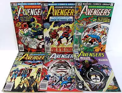 Buy Avengers Lot Of 6 #205,206,207,217,229,333 Marvel (1981) 1st Print Comic Books • 34.15£
