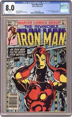Buy Iron Man #170 CGC 8.0 1983 4186462009 • 32.57£