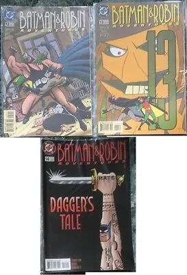 Buy Batman And Robin Adventures #12 13 14 (1996-97) Near Mint 1st Prints White Pages • 8.99£