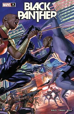 Buy BLACK PANTHER #8 - ALEX ROSS COVER (Marvel, 2022, First Print) • 3.15£