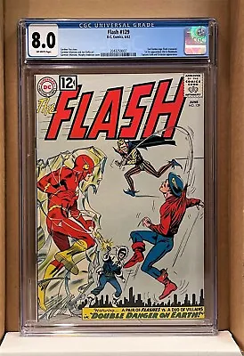 Buy Flash 129 CGC 8.0 VF 1st Silver Age JSA, 2nd Golden Age Flash Crossover • 333.06£