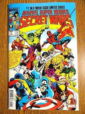 Buy Marvel Super Heroes Secret Wars #1 Facsimile Reprint Edition Key Spider-man MCU • 15.54£