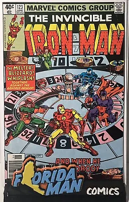 Buy Invincible Iron Man #123 VF+ Demon In A Bottle Part 4, JRomita Jr/B.Layton 1979 • 6.27£