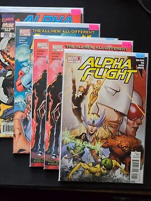 Buy (LOT 5) ALPHA FLIGHT #s 0 (0.1) 1 1 3 12 Marvel Comics (1998 2004 2011) • 2.79£