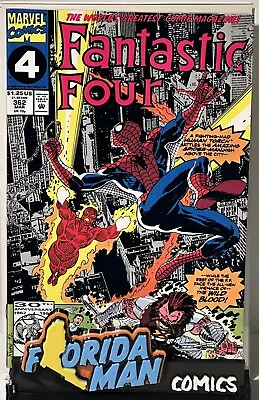 Buy Fantastic Four #362 F/VF First Appearance Wild Blood, ASM #8 Homage DeFalco 1992 • 2.36£