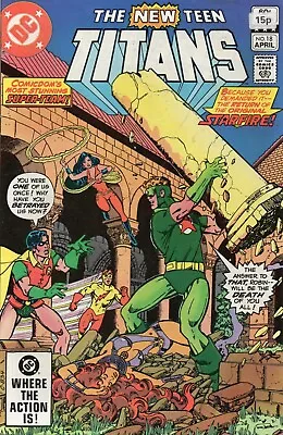 Buy The New Teen Titans 18 Vol 1 DC 1982 • 4.25£