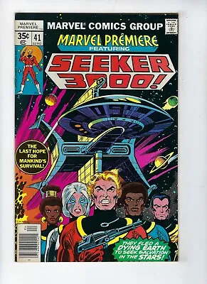 Buy MARVEL PREMIERE # 41 (SEEKER 3000, Cents Issue, APR 1978) VF • 4.95£