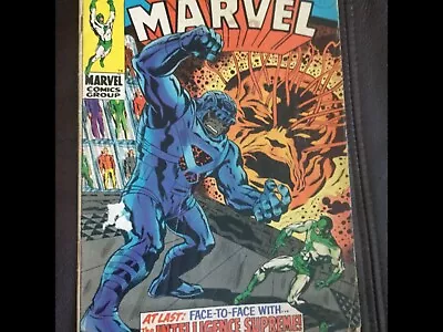 Buy Captain Marvel 16 1969 Cents Copy. Good Condition 1st App New Costume • 6£