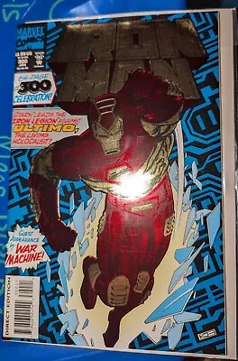 Buy IRON MAN V1 300 NM Great Foil Cover 1994 • 14.23£