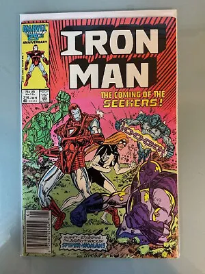 Buy Iron Man(vol. 1) #214 - Marvel Comics - Combine Shipping • 3.79£