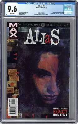 Buy Alias #1 CGC 9.6 2001 4308364004 1st App. Jessica Jones • 111.53£