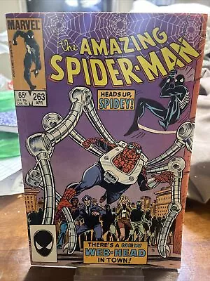 Buy Marvel THE AMAZING SPIDER-MAN (1984) #263 1ST NORMIE OSBORNE APPEARANCE • 8.11£