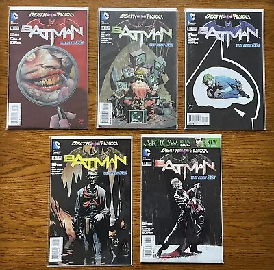 Buy 5 X DC Comics - Batman (Vol. 2) New 52 #13-17 Lot - Snyder/Capullo (Variant) • 21.99£