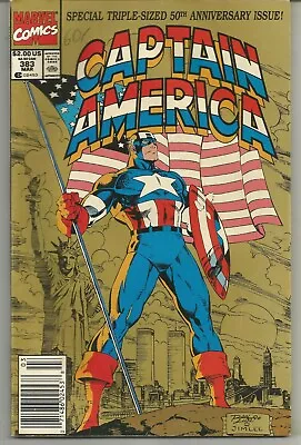 Buy Captain America #383 : March 1991 : Marvel Comics. • 9.95£