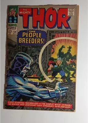 Buy Mighty Thor  #134 Nov 1966 Marvel Comics First App High Evolutionary Vg 4.0 • 47.04£