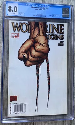 Buy WOLVERINE ORIGINS #10 (2012) 1st Appearance DAKEN - His Son NEWSSTAND CGC 8.0 VF • 102.48£