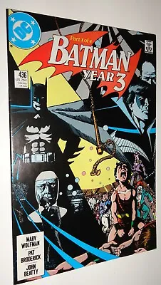 Buy Batman #436 Year 3 First Timothy Drake Nm 9.4/9.6  1989 • 19.70£
