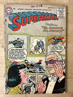 Buy Superman #97 (DC Comics - 1955) - GD/VG • 66.27£