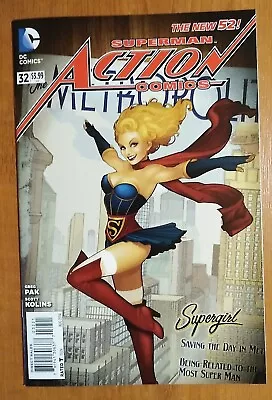 Buy Action Comics #32 - DC Comics 1st Print Variant Cover 2011 Series • 8.99£