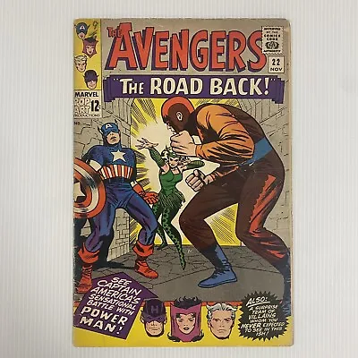 Buy The Avengers #22 1965 VG 2nd Appearance Of Power Man Cent Copy • 36£