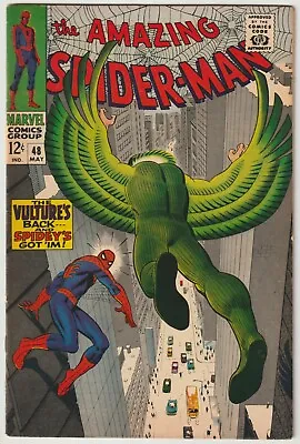 Buy Amazing Spider-Man #48  (Marvel 1963 Series) FN • 124.95£