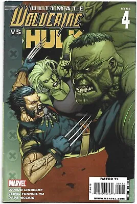 Buy Ultimate Wolverine VS Hulk #4 - First Printing, 2009, Marvel Comic • 3.50£