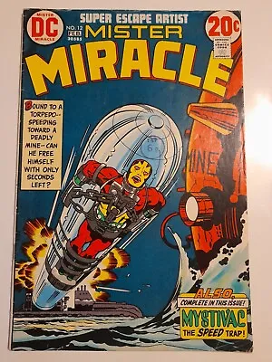 Buy Mister Miracle #12 Feb 1973 VGC- 3.5 Mystivac • 6.99£